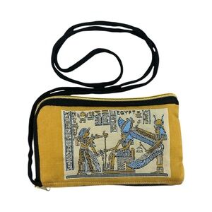 Authentic Vintage Egyptian Tapestry Embroidered Crossbody Souvenir Bag BRAND NEW